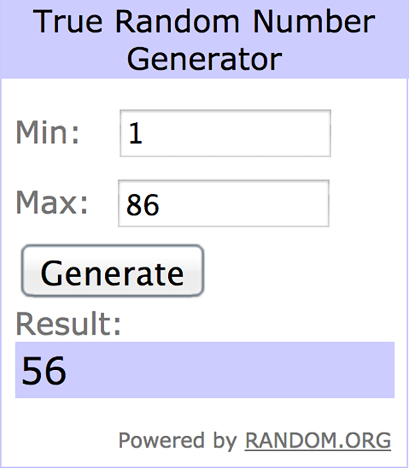 and the winner of the 3 Annies Raffle for my Rafiki is
