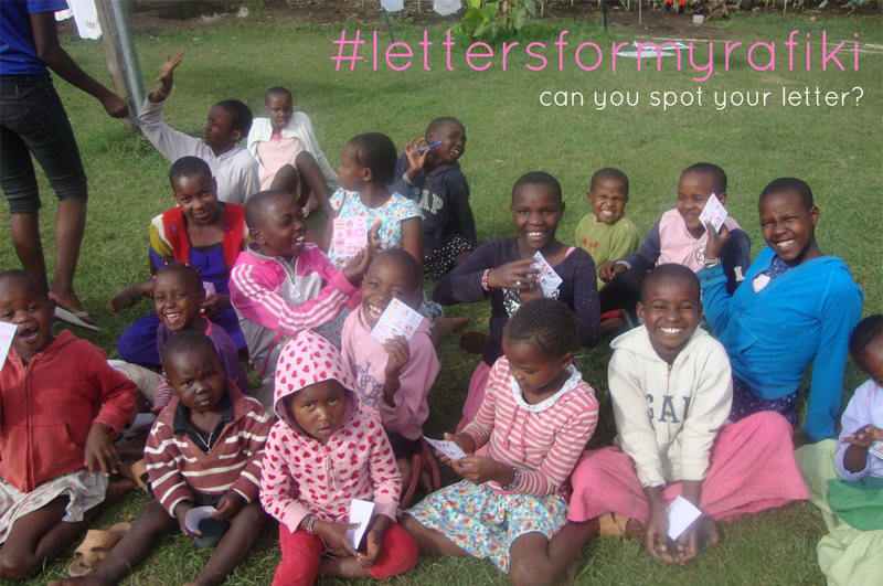 Letter for my Rafiki Loving in December 2014