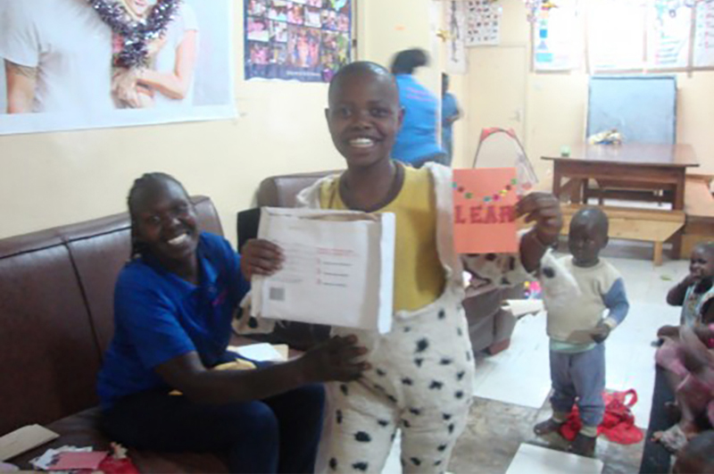Letters from Santa and Sponsors