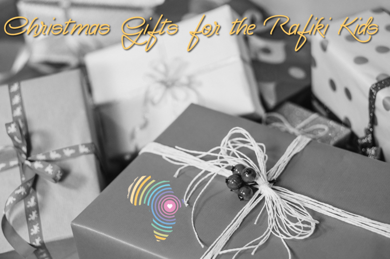 Sending gifts to our Rafiki Kids this Christmas