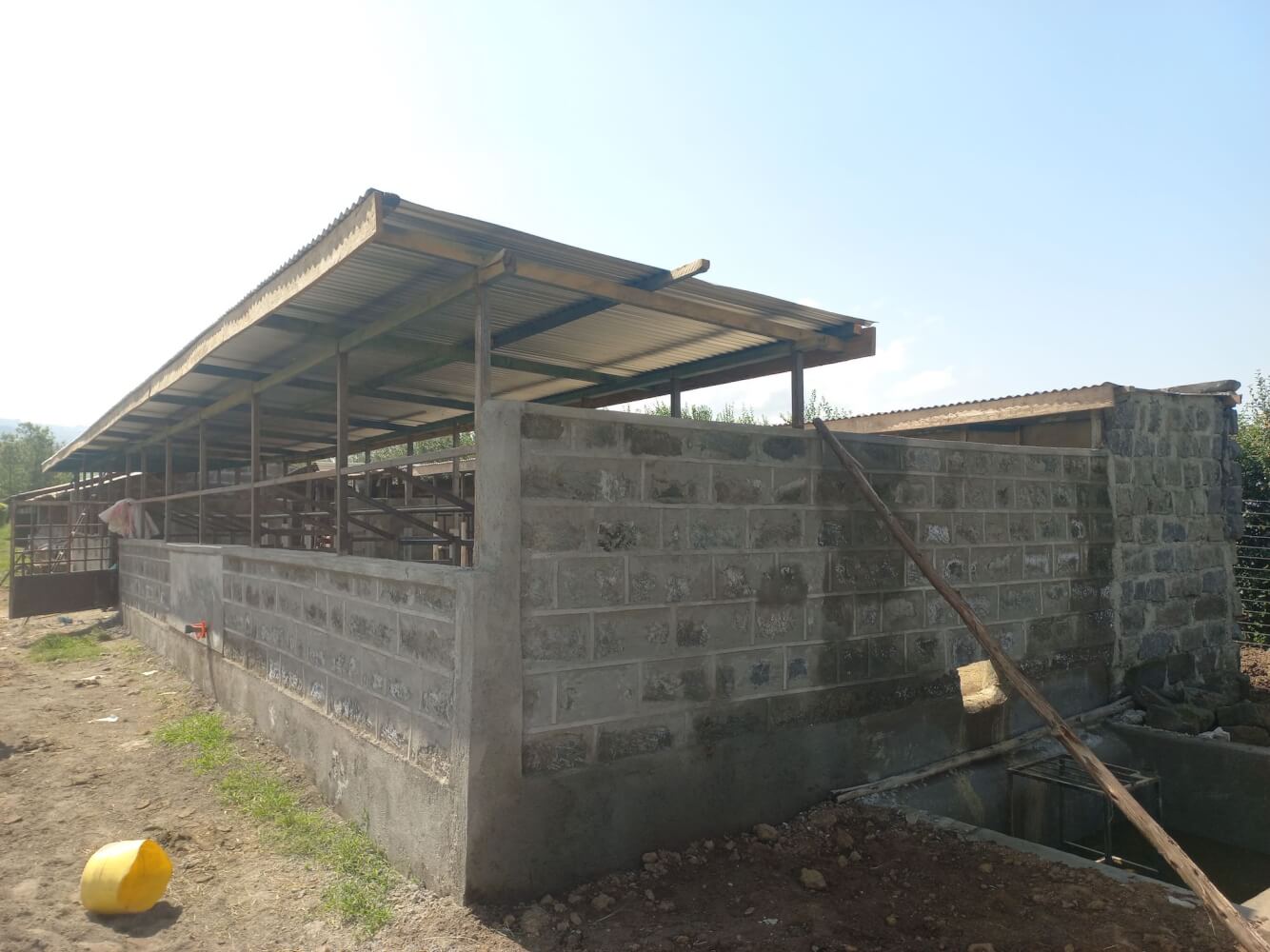 Rafiki Mwema Cattle Barn
