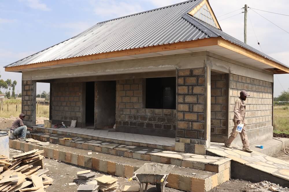 Mfalme Mtoto House nearing completion Rafiki Mwema