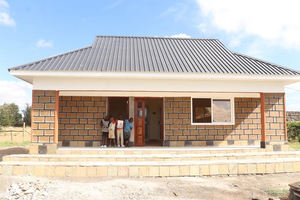 Mfalme Mtoto House nearly finished Rafiki Mwema